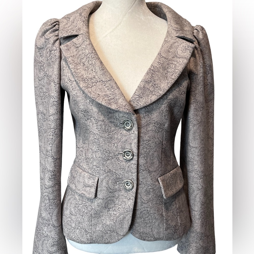White House Black Market Wool Blazer For Women. Size 2.